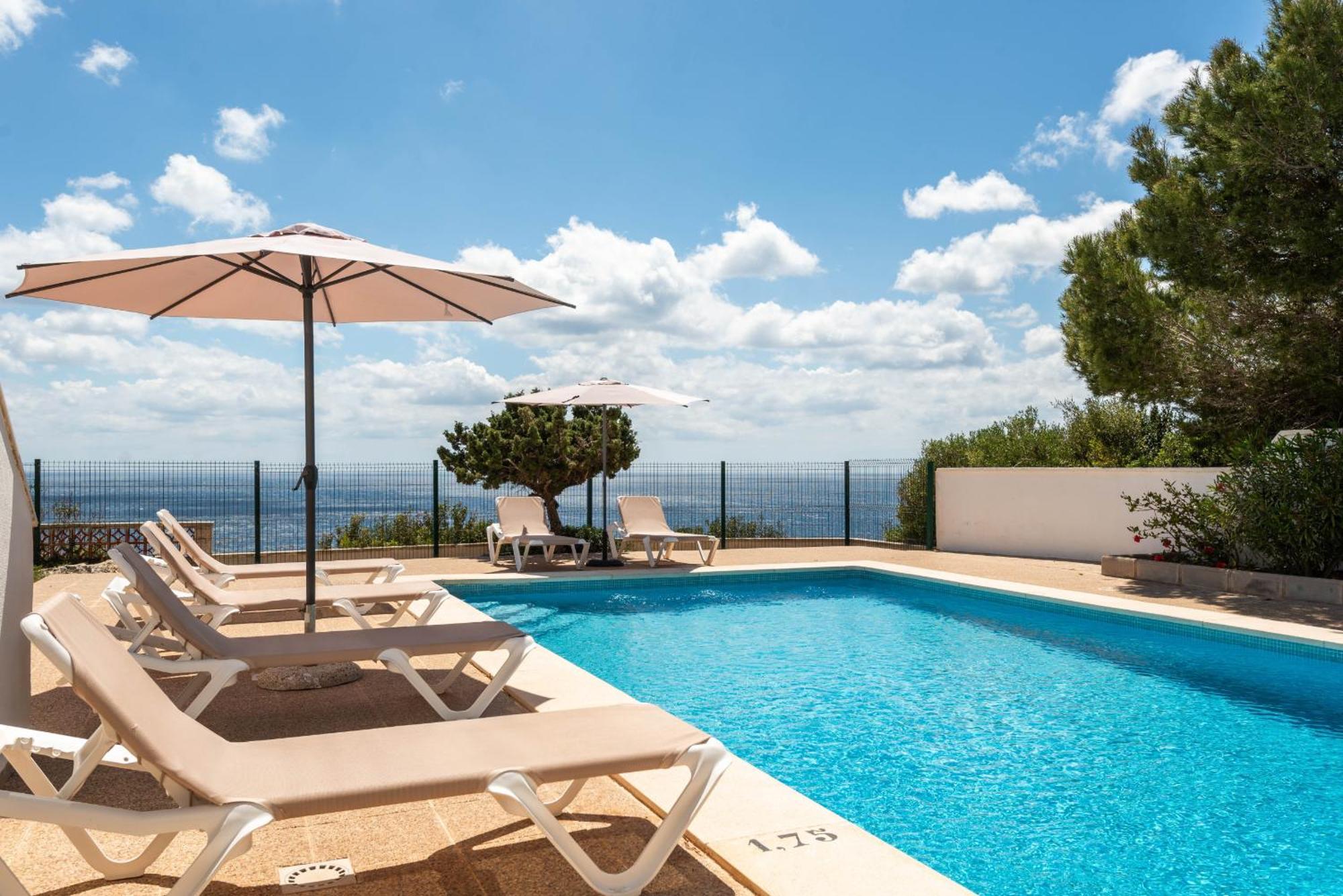 Villa Panorama Cala En Porter  Chambre photo