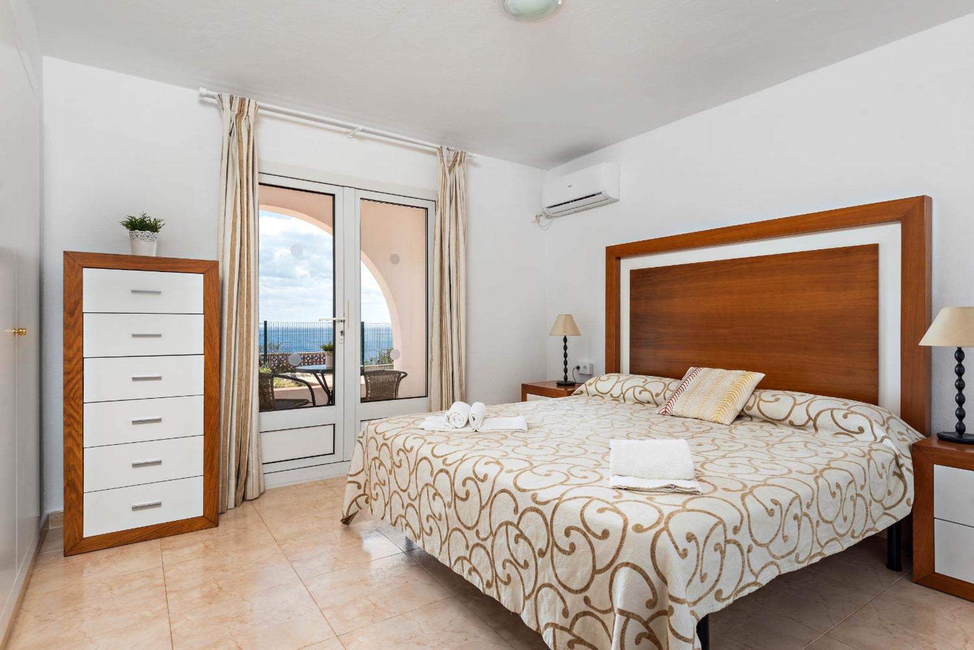 Villa Panorama Cala En Porter  Chambre photo