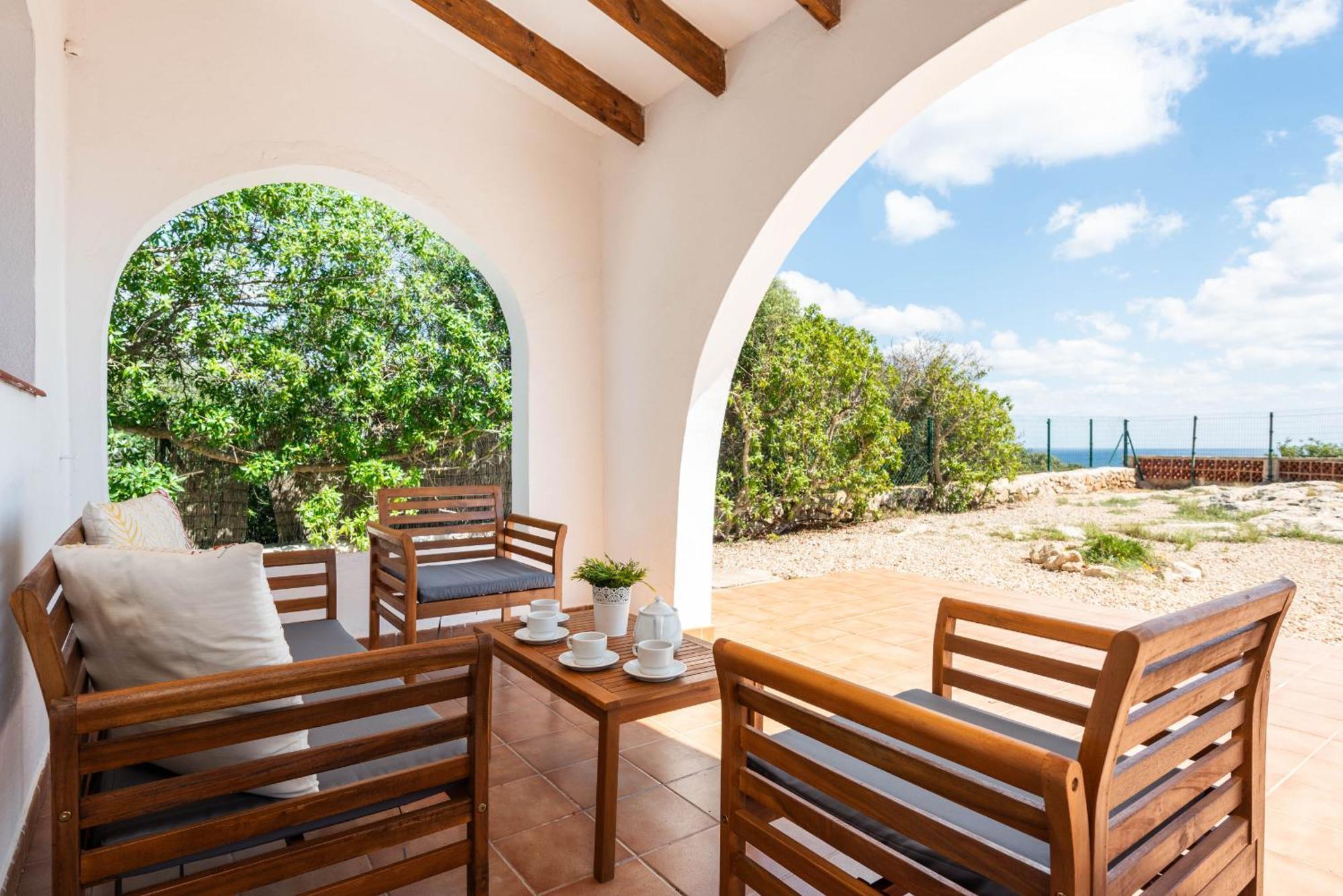 Villa Panorama Cala En Porter  Chambre photo