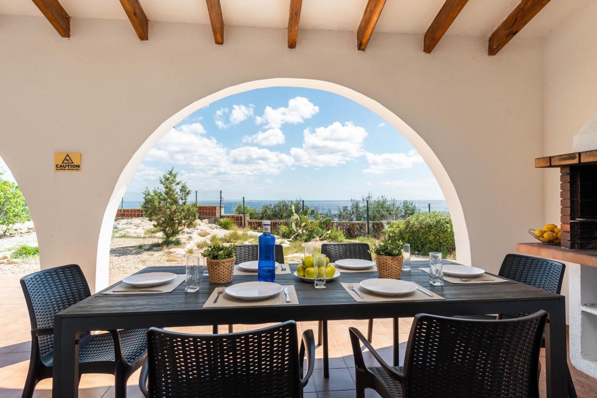 Villa Panorama Cala En Porter  Chambre photo