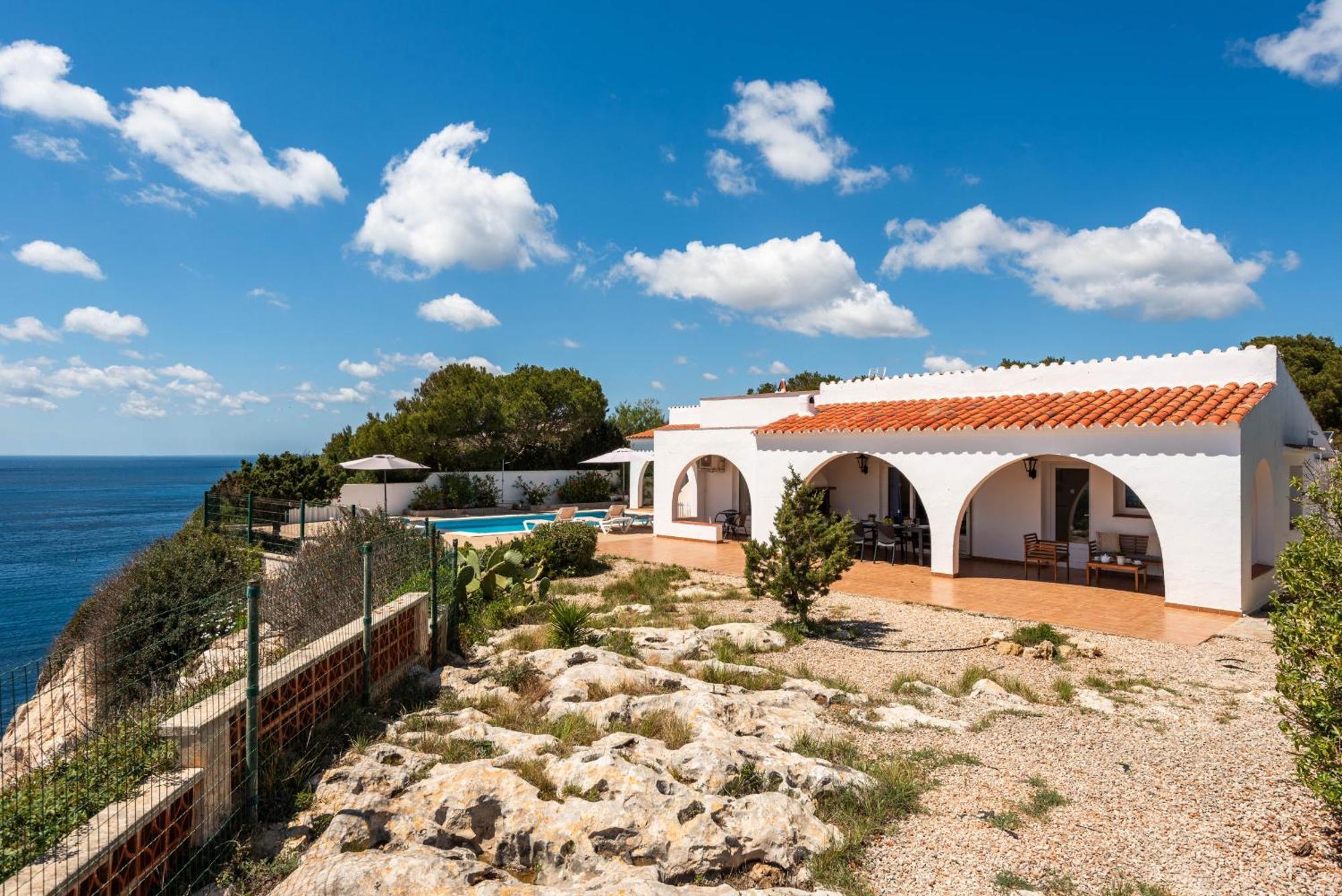 Villa Panorama Cala En Porter  Chambre photo